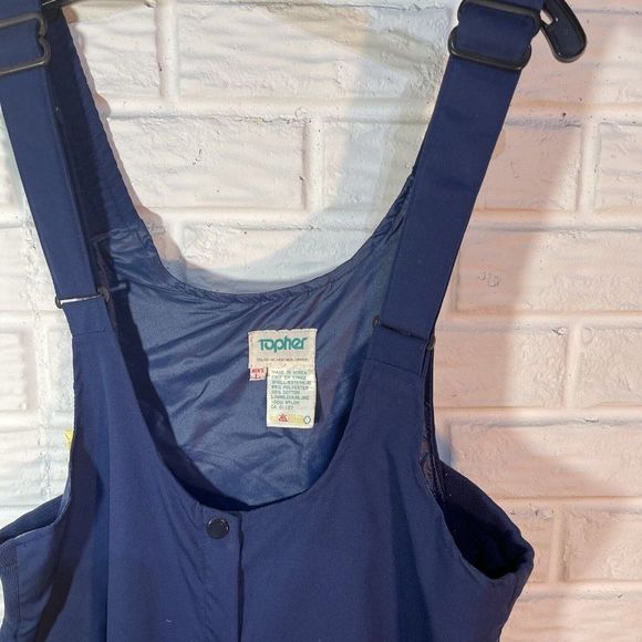 Topher Canada vintage snow suit red white blue 70s - Picture 7 of 11